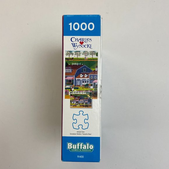 Charles Wysocki Prairie Wind Flowers Puzzle - Picture 2 of 7